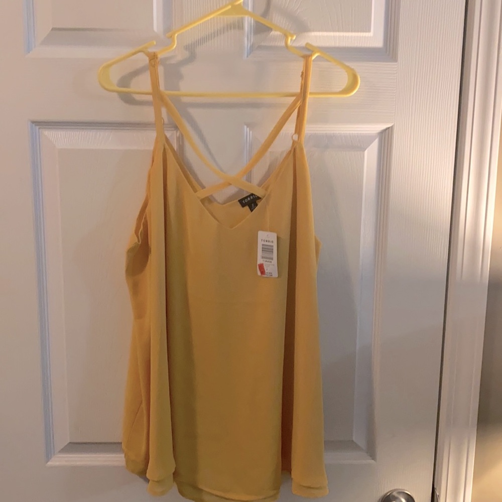 Torrid gold camisole